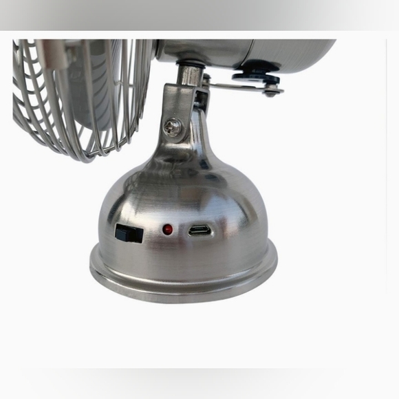 USB 5" fan | Hunter | USB cord included | Used In Great Condition - Picture 3 of 5